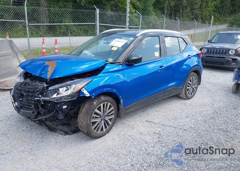 2024 Nissan Kicks Sv Xtronic Cvt z USA, uszkodzony, nr VIN 3N1CP5CV2RL535038